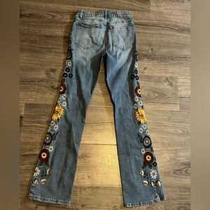 ASHLEY MASON PREMIUM floral pants flare